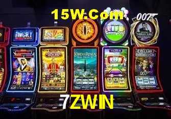 Tela de boas-vindas e lobby de jogos do aplicativo 7ZWIN